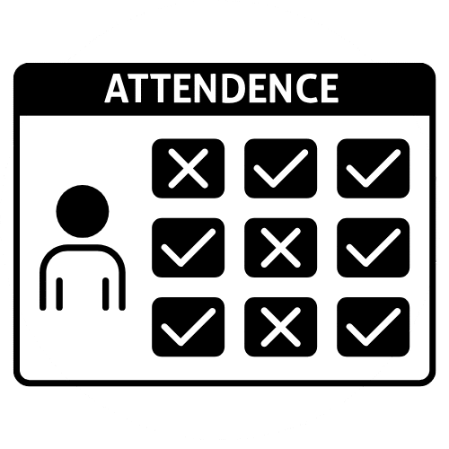 Injured Employee Attendance in the Attendance Register